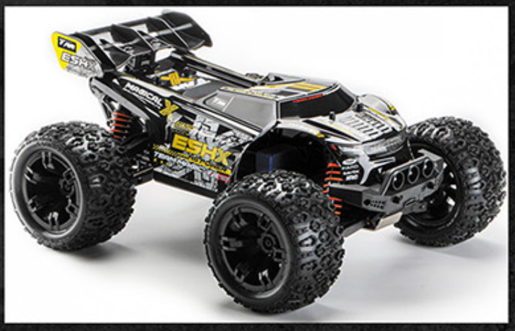Team Magic 51006 1/10 E5 HX 4S Monster Truggy-Brushless (Yellow)