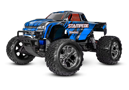 Traxxas 1/10 Stampede 2WD RC Monster Truck RTR - Blue