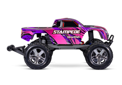 Traxxas 1/10 Stampede 2WD RC Monster Truck RTR - Pink