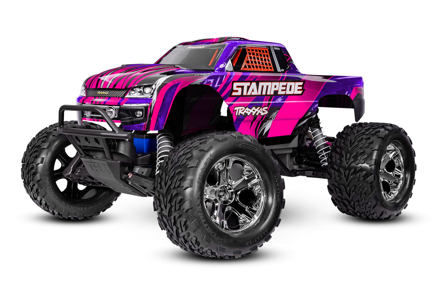 Traxxas 1/10 Stampede 2WD RC Monster Truck RTR - Pink