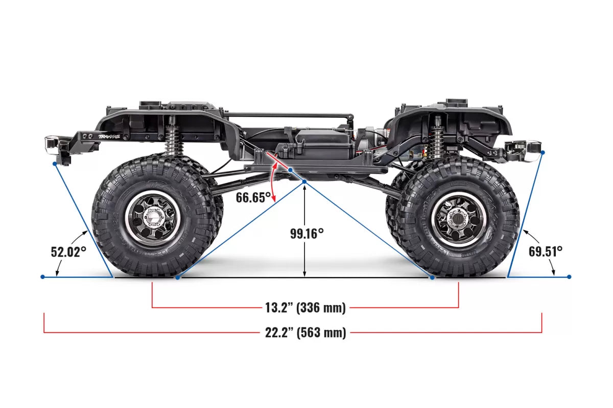 TRAXXAS TRX-4 SCALE & TRAIL CRAWLER WITH 1979 CHEVROLET K10 TRUCK-METALIC COPPER 92056-4COPR