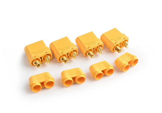 XT-90 Plug Female(Female bullet with male housing)4pcs/bag