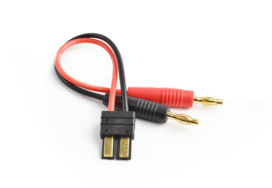 Male Traxxas Compatible plug to 4.0mm connector charging cable 16AWG 15cm silicone wire TRC-4009