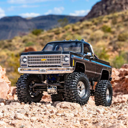 Traxxas TRX-4M Chevy K10 High Trail Edition 1/18 RTR RC Rock Crawler Black 97064-1