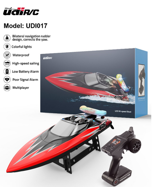 UDI 2.4Ghz high speed RC boat with light kit UDI-017