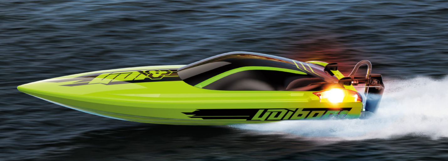 UDI 2.4G Brushless RC High Speed Boat (11.1v 22") Self righting 40klm