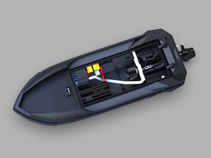 2.4G Brushless Jet Boat Self-Righting Hull Design