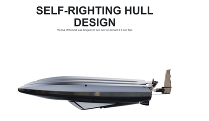 UDIRC RC Boat UDI034 2.4Ghz 13″ Skater Boat Blue