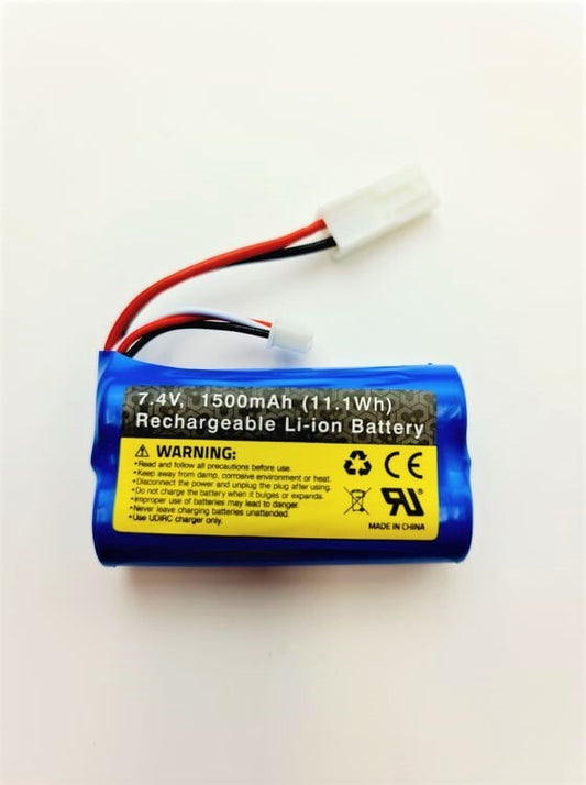 UDI-009 Lithium battery, 2-Wire (WHITE PLUG)