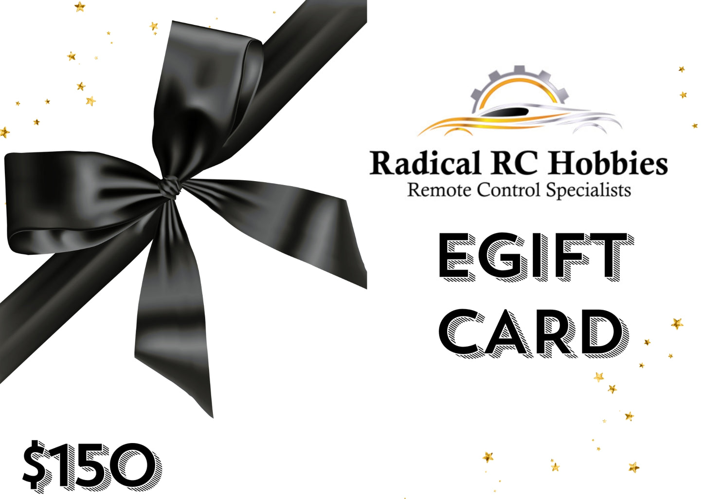 Radical RC Hobbies $150 eGift Card