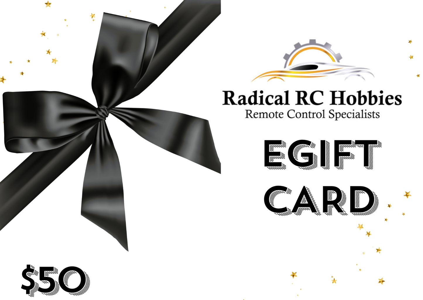 Radical RC Hobbies $50 eGift Card