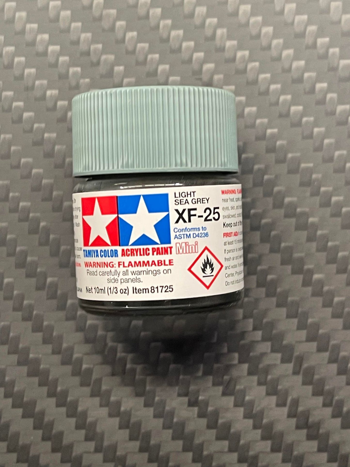 Tamiya 81725 Acrylic Paint Mini XF-25 Light Sea Grey (10ml)