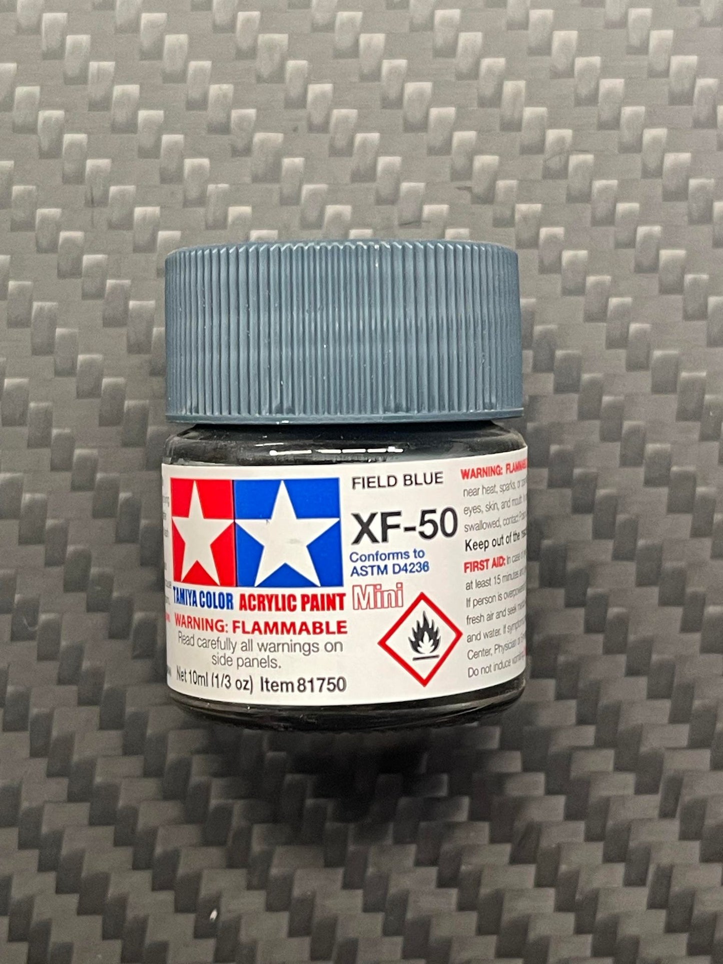 Tamiya 81750 Acrylic Paint Mini XF-50 Field Blue (10ml)