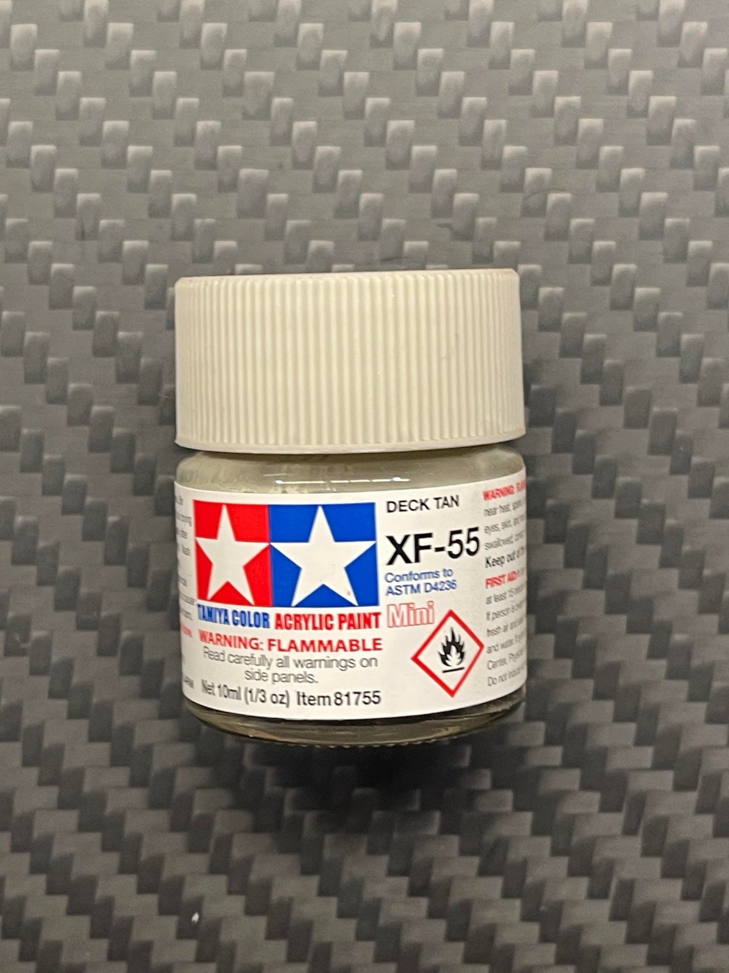 Tamiya 81755 Acrylic Paint Mini XF-55 Deck Tan (10ml)