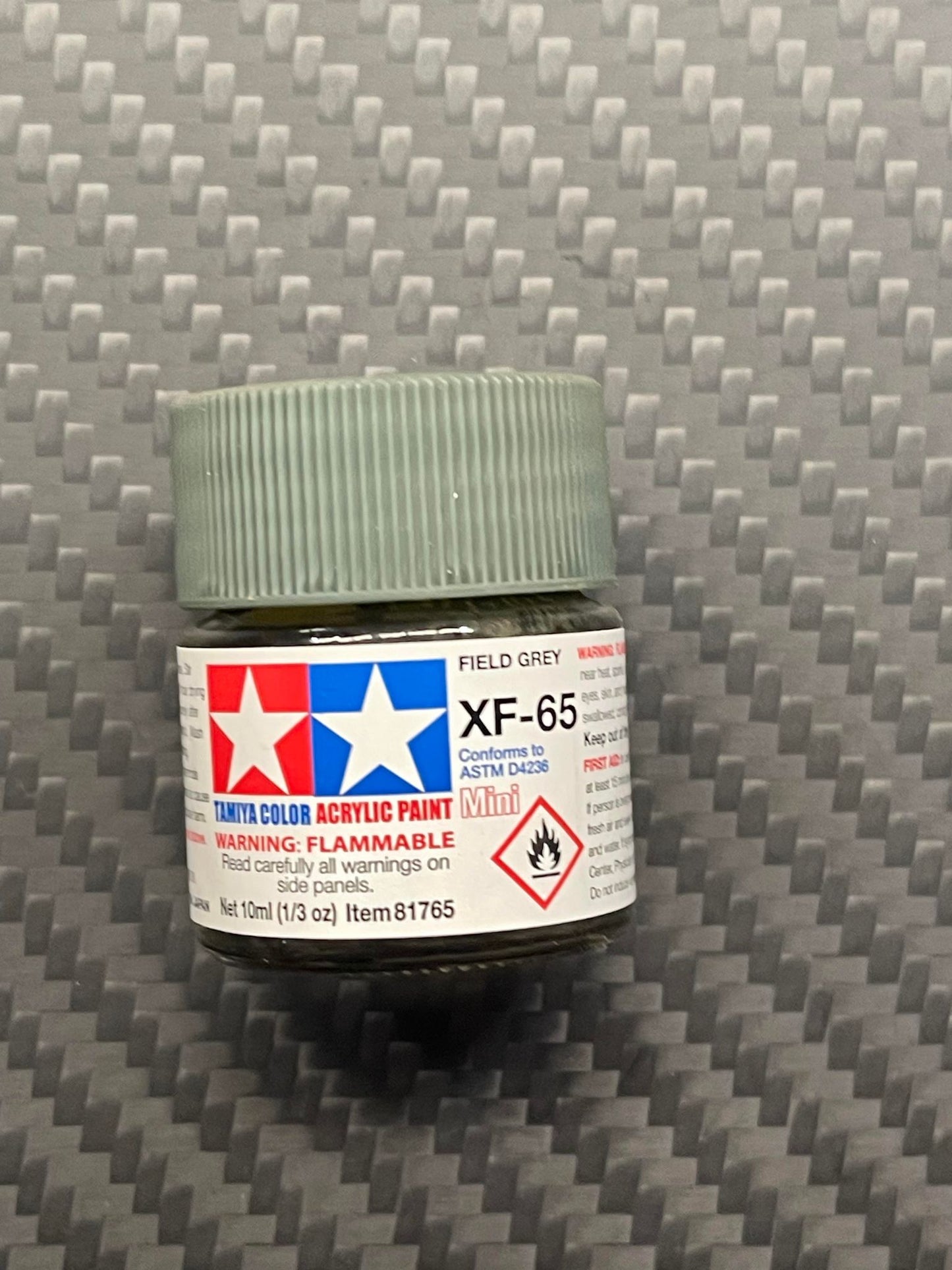 Tamiya 81765 Acrylic Paint Mini XF-65 Field Grey (10ml)