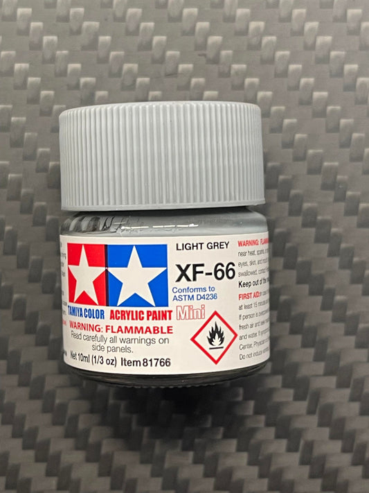 Tamiya 81766 Acrylic Paint Mini XF-66 Light Grey (10ml)