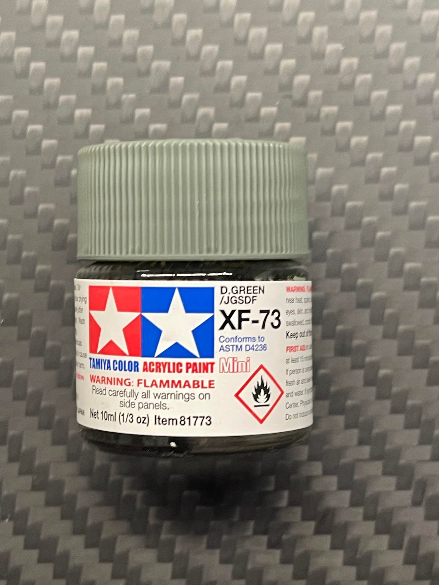 Tamiya 81773 Acrylic Paint Mini XF-73 D.Green/JGSDF (10ml)