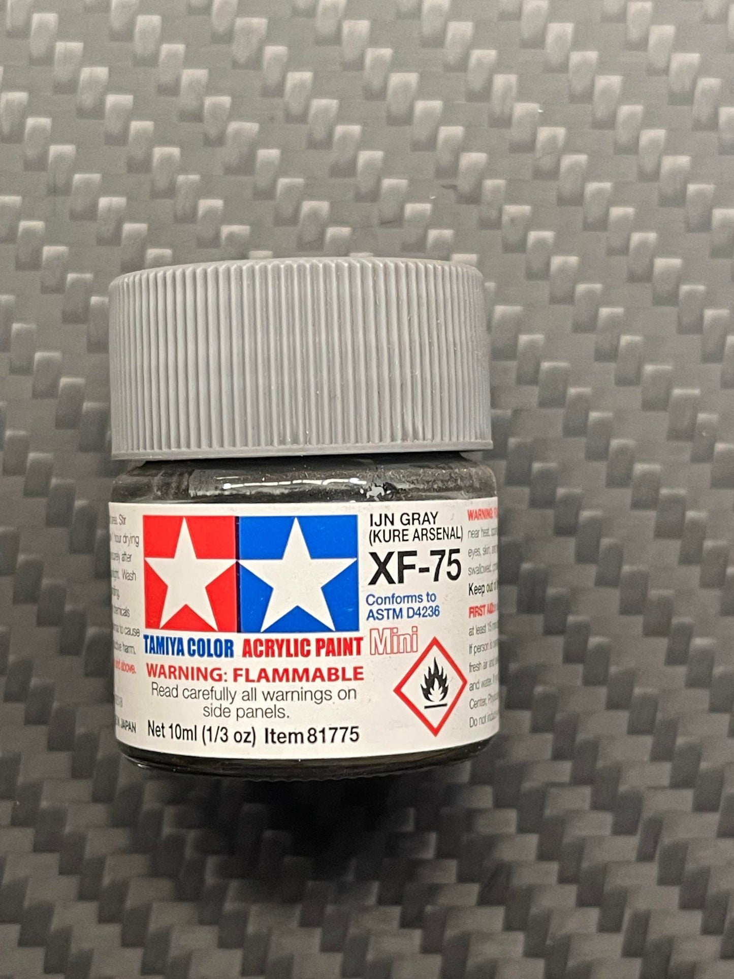 Tamiya 81775 Acrylic Paint Mini XF-75 IJN Gray (Kure Arsenal) (10ml)