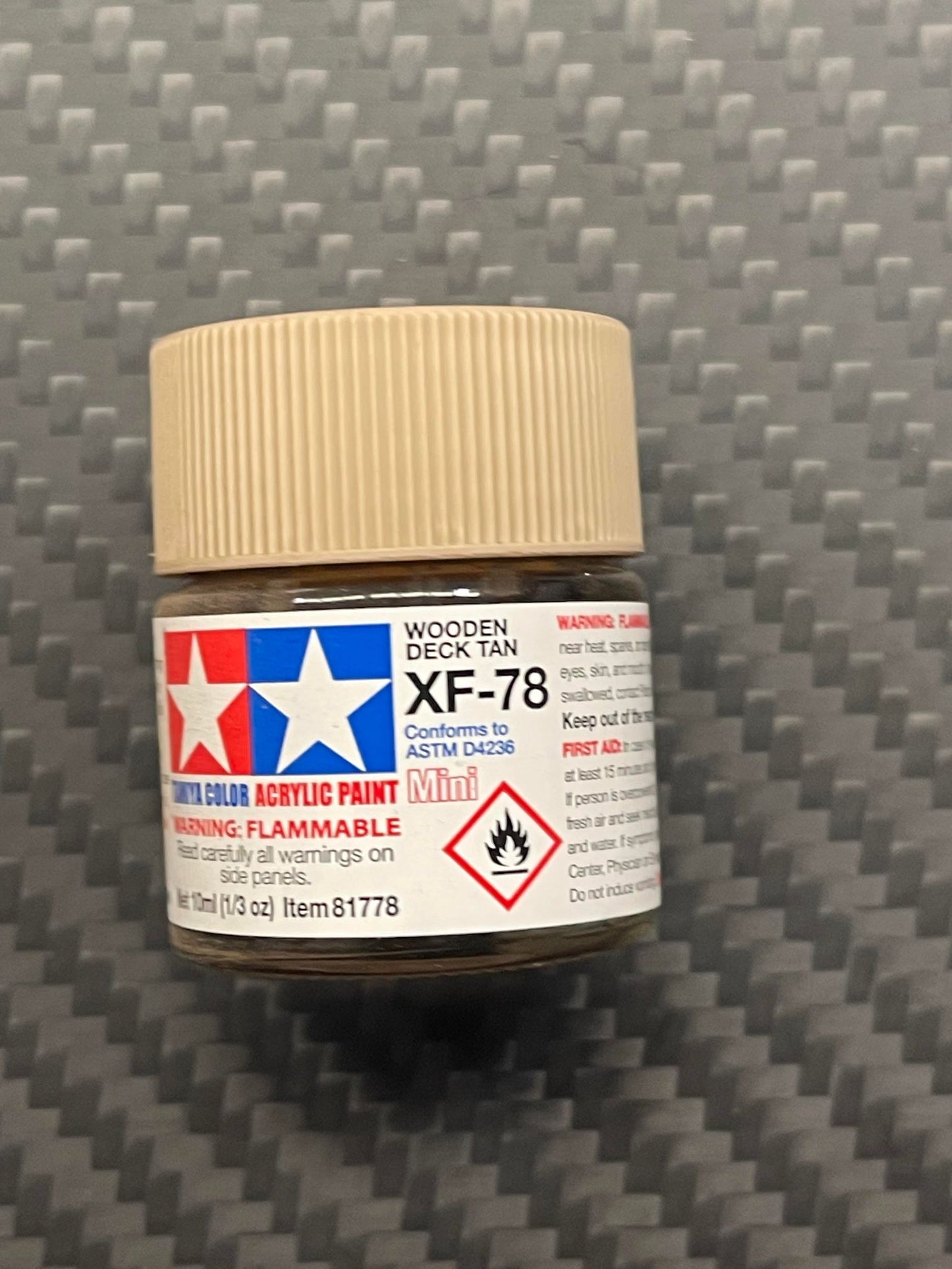 Tamiya 81778 Acrylic Paint Mini XF-78 Wooden Deck Tan (10ml)