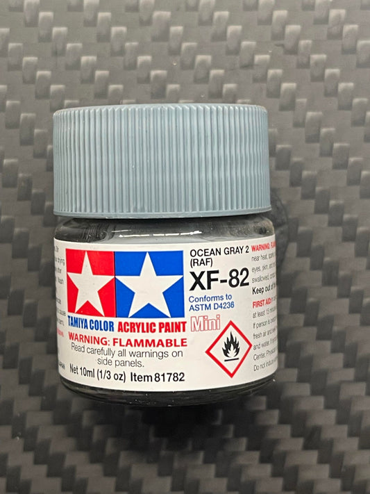 Tamiya 81782 Acrylic Paint Mini XF-82 Ocean Gray 2 (RAF) (10ml)