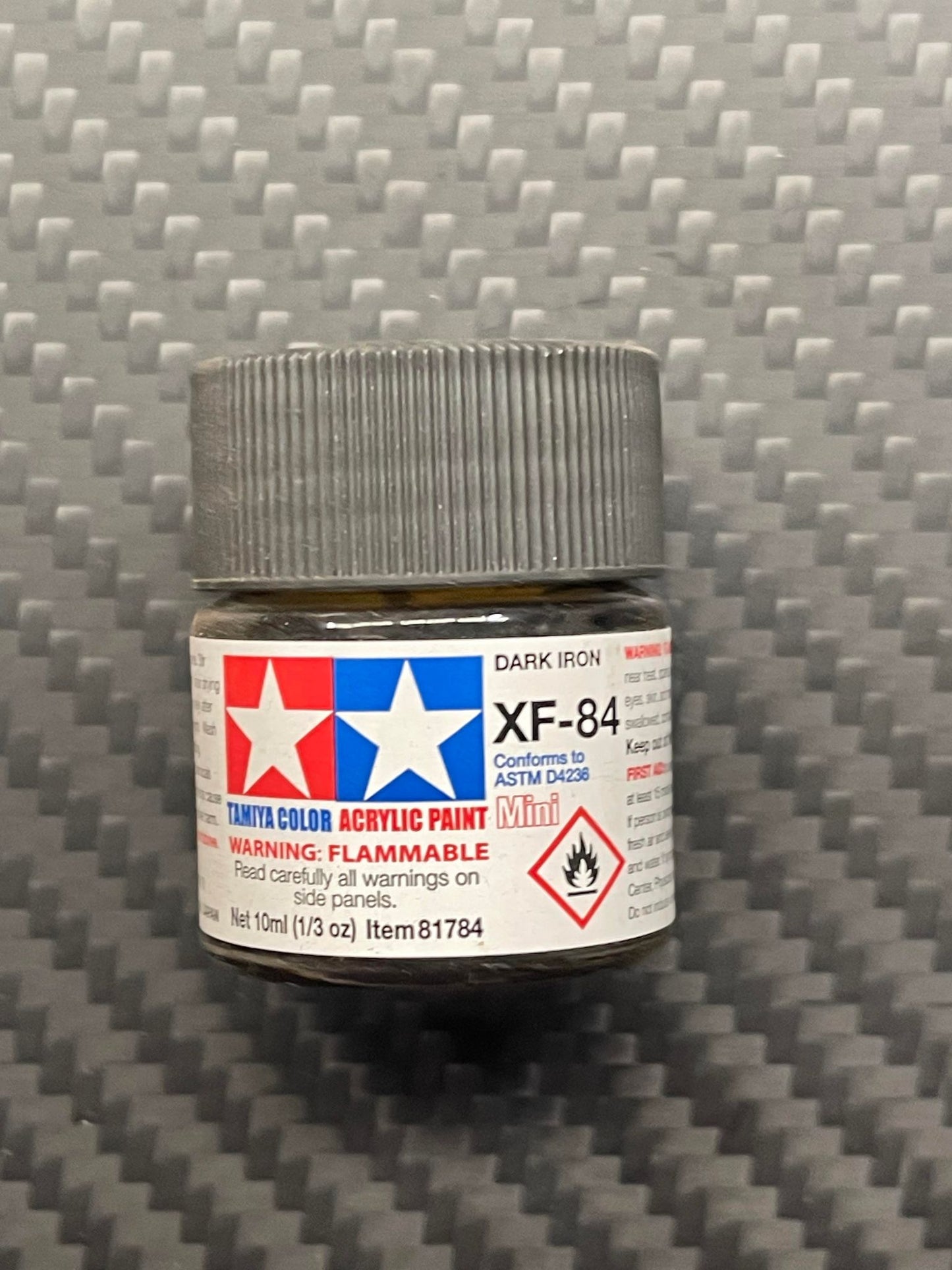 Tamiya 81784 Acrylic Paint Mini XF-84 Dark Iron (10ml)