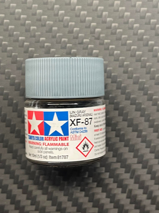 Tamiya 81787 Acrylic Paint Mini XF-87 IJN Gray (Maizuru Arsenal) (10ml)