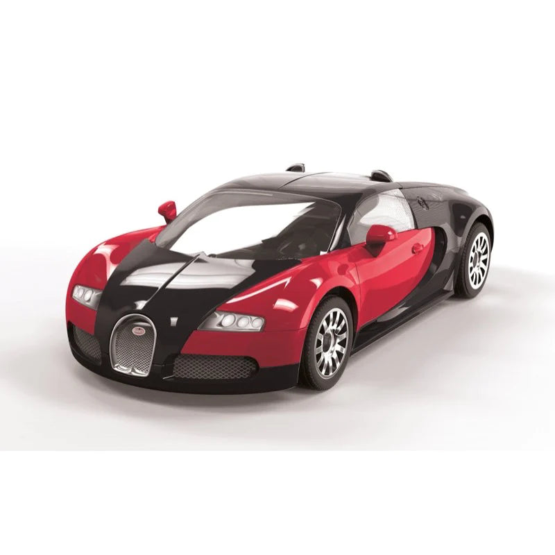 Airfix J6020 Quick Build Bugatti Veyron Black and Red J6020