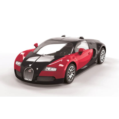 Airfix J6020 Quick Build Bugatti Veyron Black and Red J6020