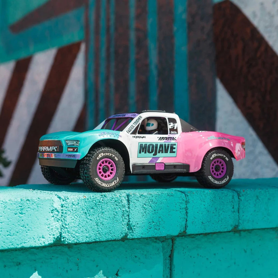 Arrma Mojave Grom 223S DSC Brushless 1/16 4x4 Desert Truck RTR, Teal, ARA2304ST1