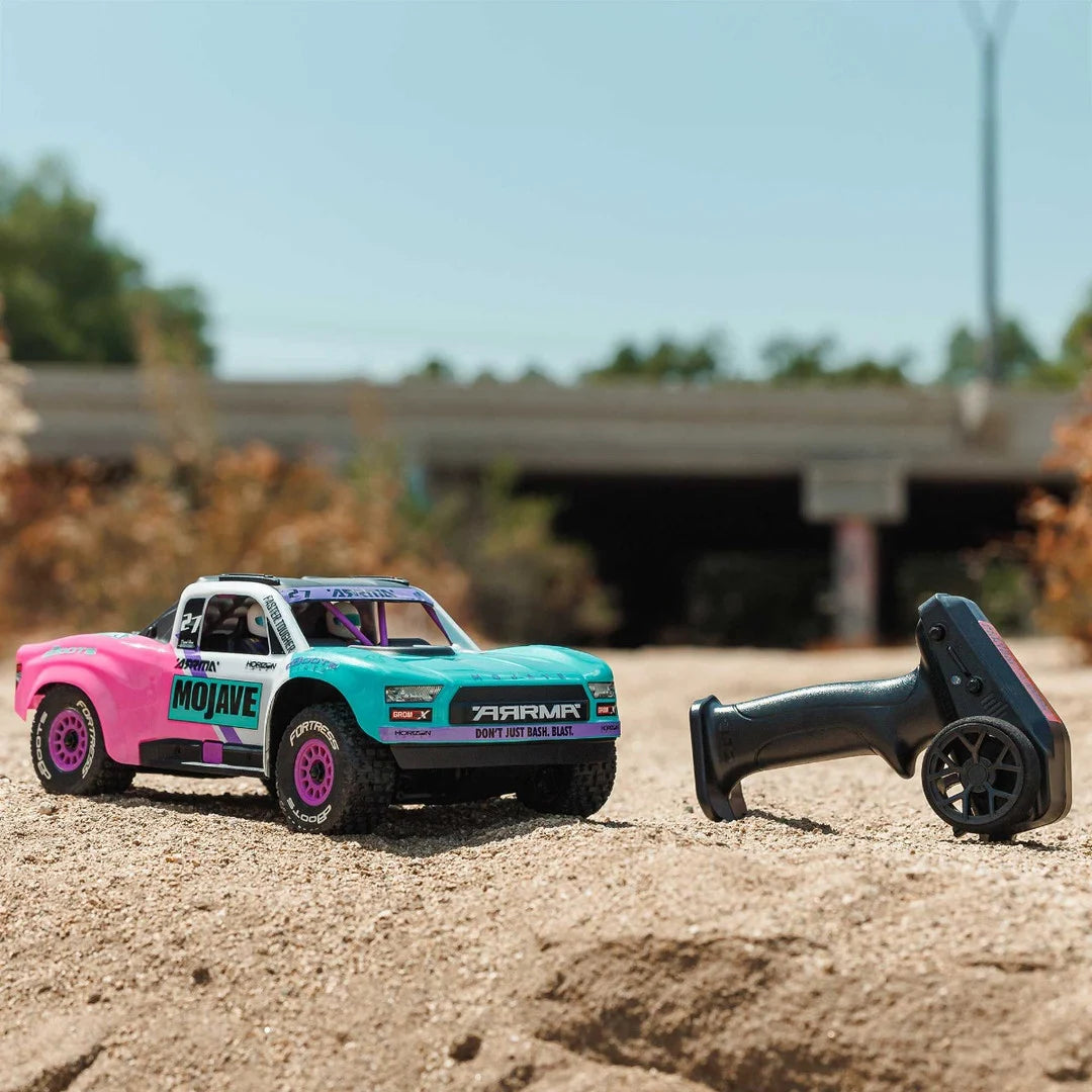 Arrma Mojave Grom 223S DSC Brushless 1/16 4x4 Desert Truck RTR, Teal, ARA2304ST1