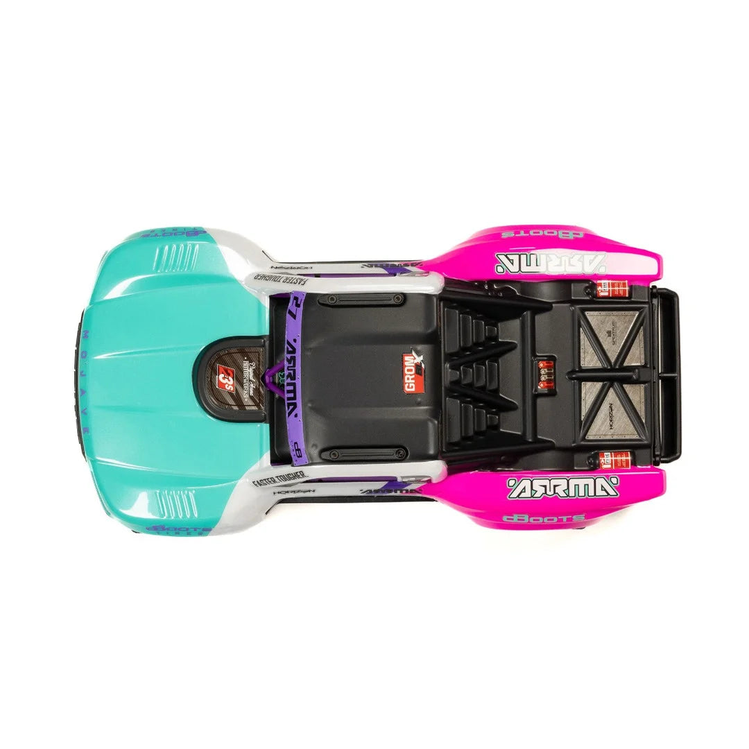 Arrma Mojave Grom 223S DSC Brushless 1/16 4x4 Desert Truck RTR, Teal, ARA2304ST1