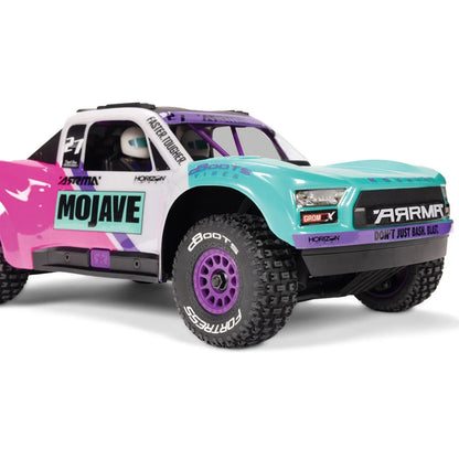 Arrma Mojave Grom 223S DSC Brushless 1/16 4x4 Desert Truck RTR, Teal, ARA2304ST1