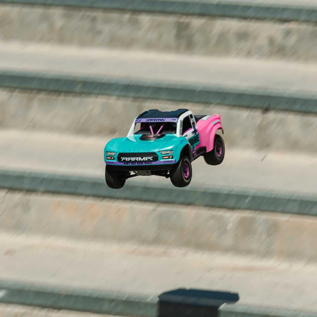Arrma Mojave Grom 223S DSC Brushless 1/16 4x4 Desert Truck RTR, Teal, ARA2304ST1