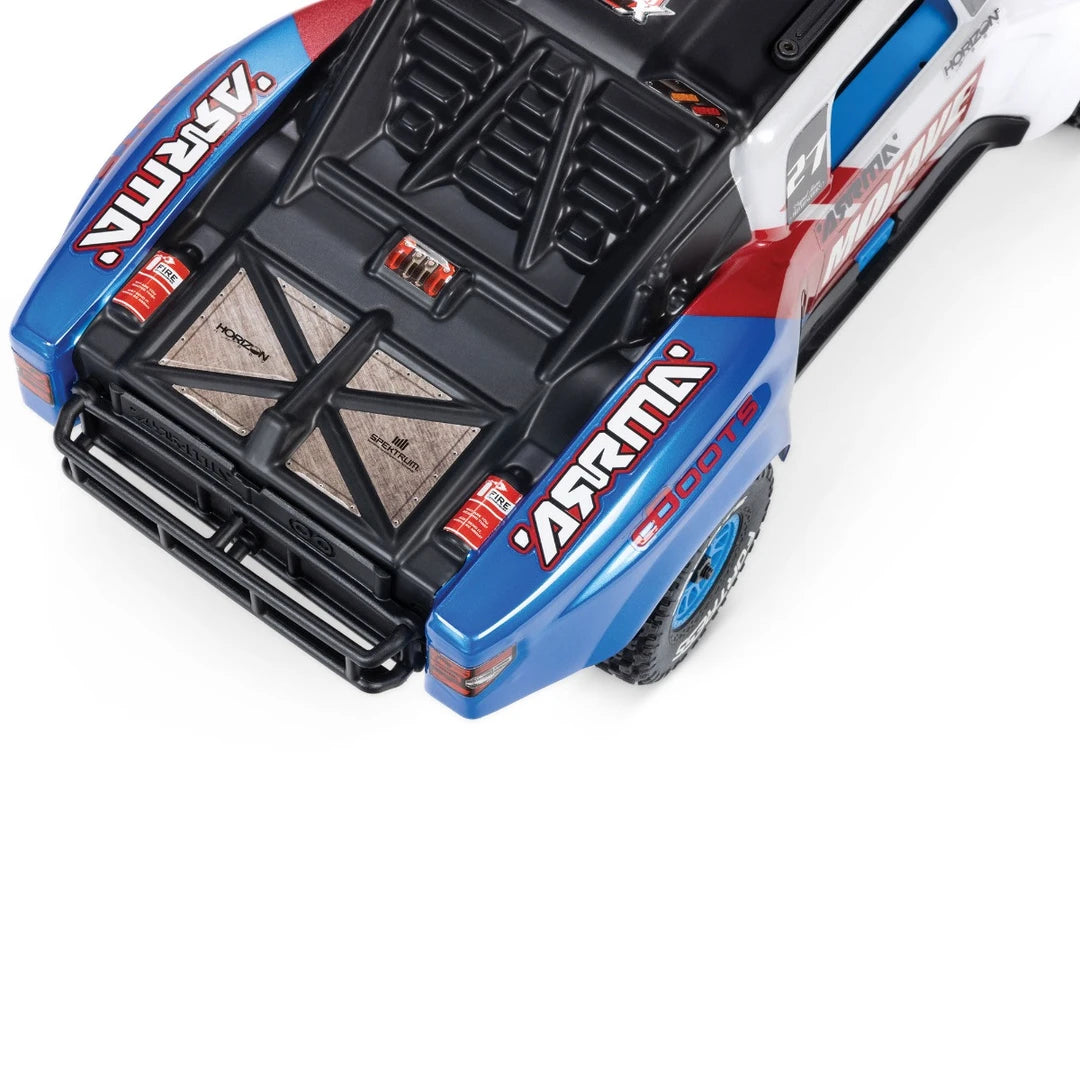 Arrma Mojave Grom 223S DSC Brushless 1/16 4x4 Desert Truck RTR, White, ARA2304ST2