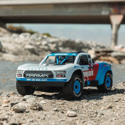 Arrma Mojave Grom 223S DSC Brushless 1/16 4x4 Desert Truck RTR, White, ARA2304ST2