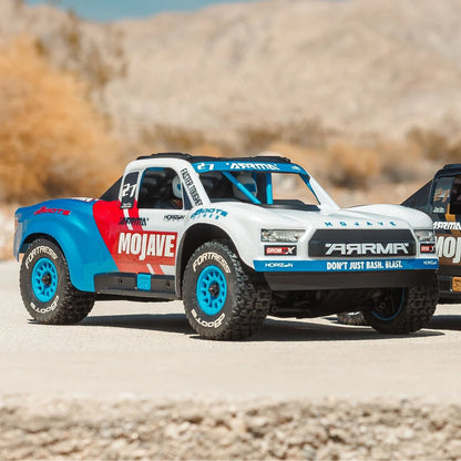 Arrma Mojave Grom 223S DSC Brushless 1/16 4x4 Desert Truck RTR, White, ARA2304ST2