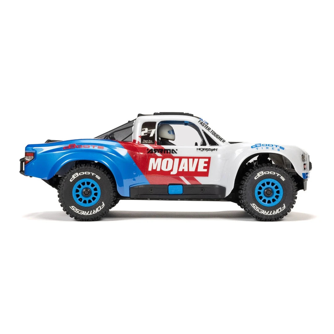 Arrma Mojave Grom 223S DSC Brushless 1/16 4x4 Desert Truck RTR, White, ARA2304ST2