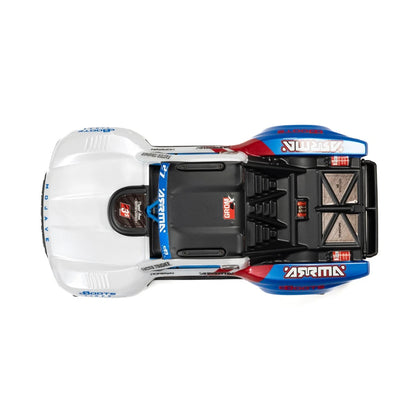 Arrma Mojave Grom 223S DSC Brushless 1/16 4x4 Desert Truck RTR, White, ARA2304ST2