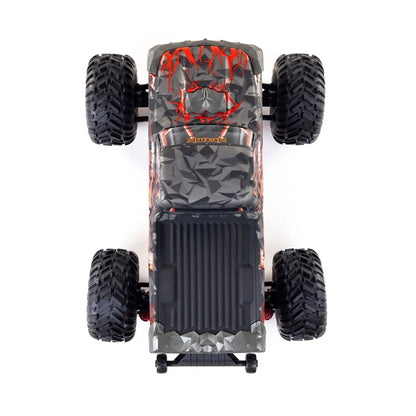 Arrma Quake 223S BLX DSC 1/10 2WD Monster Truck, RTR, Red, ARA3537T1