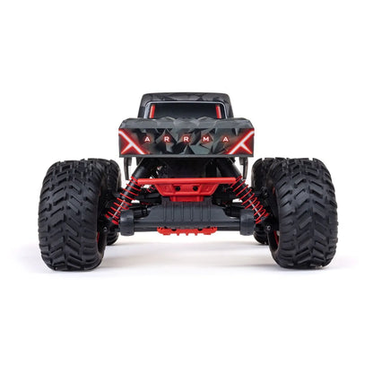Arrma Quake 223S BLX DSC 1/10 2WD Monster Truck, RTR, Red, ARA3537T1