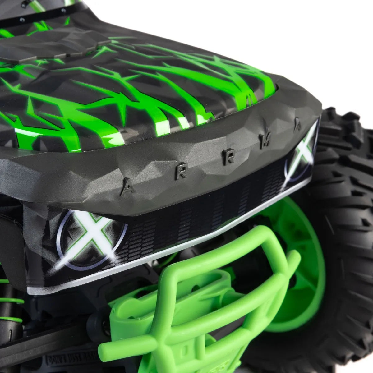 Arrma Quake 223S BLX DSC 1/10 2WD Monster Truck, RTR, Green, ARA3537T2