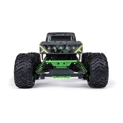 Arrma Quake 223S BLX DSC 1/10 2WD Monster Truck, RTR, Green, ARA3537T2