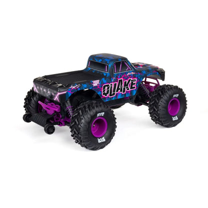 Arrma Quake 223S BLX DSC 1/10 2WD Monster Truck, RTR, Purple, ARA3537T3