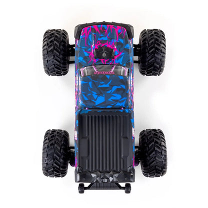 Arrma Quake 223S BLX DSC 1/10 2WD Monster Truck, RTR, Purple, ARA3537T3