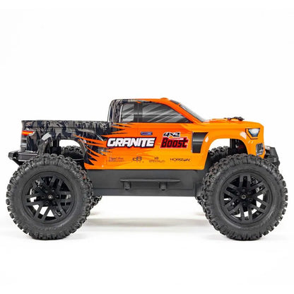 Arrma Granite 4X2 Boost Mega 1/10 2wd Monster Truck, RTR, Orange, ARA4102SV4T1