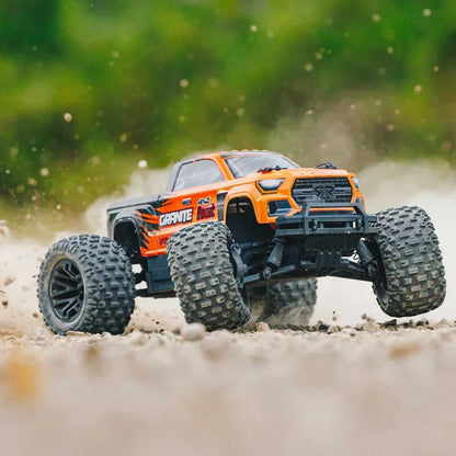 Arrma Granite 4X2 Boost Mega 1/10 2wd Monster Truck, RTR, Orange, ARA4102SV4T1