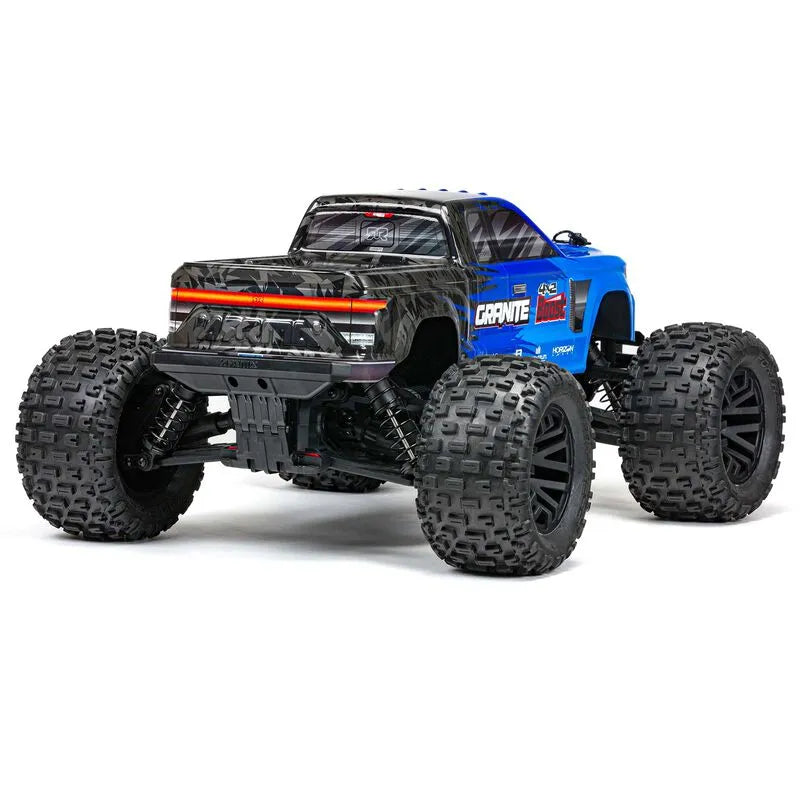 Arrma Granite 4X2 Boost Mega 1/10 2wd Monster Truck, RTR, Blue, ARA4102SV4T2