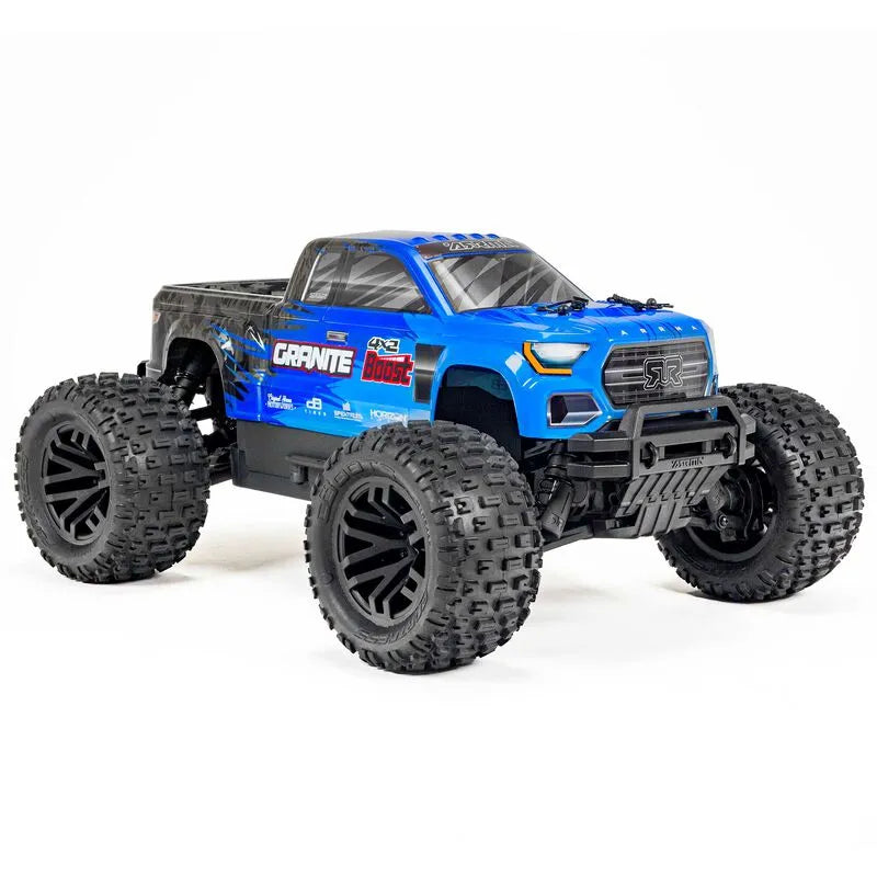 Arrma Granite 4X2 Boost Mega 1/10 2wd Monster Truck, RTR, Blue, ARA4102SV4T2