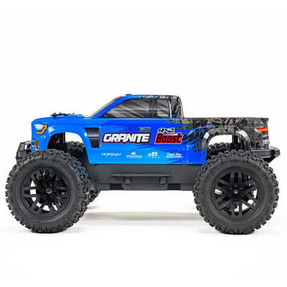 Arrma Granite 4X2 Boost Mega 1/10 2wd Monster Truck, RTR, Blue, ARA4102SV4T2