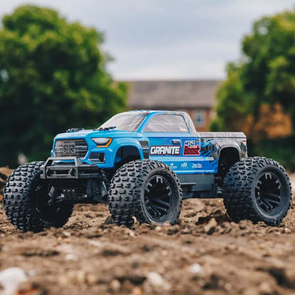 Arrma Granite 4X2 Boost Mega 1/10 2wd Monster Truck, RTR, Blue, ARA4102SV4T2